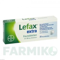 ЛЕФАКС (LEFAX) таблетки 20 шт - Силікон BAYER