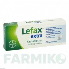 ЛЕФАКС (LEFAX) таблетки 20 шт - Силікон BAYER