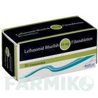 ЛЕФЛУНОМИД (LEFLUNOMID) 10 мг таблетки 30 шт - Лефлуномид BLUEFISH