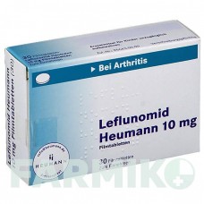 ЛЕФЛУНОМИД (LEFLUNOMID) 10 мг таблетки 30 шт - Лефлуномид HEUMANN PHARMA