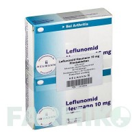 ЛЕФЛУНОМІД (LEFLUNOMID) 10 мг таблетки 60 шт - Лефлуномід HEUMANN PHARMA