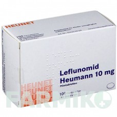 ЛЕФЛУНОМІД (LEFLUNOMID) 10 мг таблетки 100 шт - Лефлуномід HEUNET PHARMA