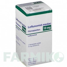ЛЕФЛУНОМИД (LEFLUNOMID) 10 мг таблетки 60 шт - Лефлуномид MEDAC