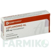 ЛЕФЛУНОМИД (LEFLUNOMID) 20 мг таблетки 30 шт - Лефлуномид ALIUD PHARMA