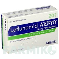 ЛЕФЛУНОМИД (LEFLUNOMID) 20 мг таблетки 30 шт - Лефлуномид ARISTO PHARMA