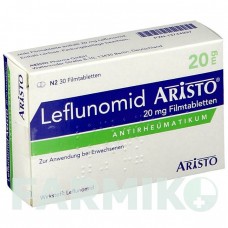 ЛЕФЛУНОМИД (LEFLUNOMID) 20 мг таблетки 30 шт - Лефлуномид ARISTO PHARMA