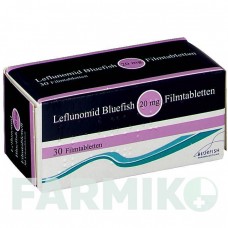 ЛЕФЛУНОМИД (LEFLUNOMID) 20 мг таблетки 30 шт - Лефлуномид BLUEFISH