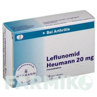 ЛЕФЛУНОМІД (LEFLUNOMID) 20 мг таблетки 30 шт - Лефлуномід HEUMANN PHARMA