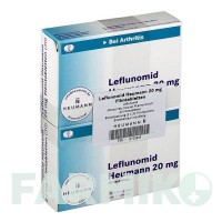 ЛЕФЛУНОМИД (LEFLUNOMID) 20 мг таблетки 60 шт - Лефлуномид HEUMANN PHARMA