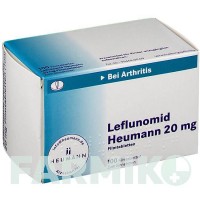 ЛЕФЛУНОМІД (LEFLUNOMID) 20 мг таблетки 100 шт - Лефлуномід HEUMANN PHARMA