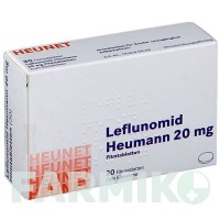 ЛЕФЛУНОМІД (LEFLUNOMID) 20 мг таблетки 30 шт - Лефлуномід HEUNET PHARMA