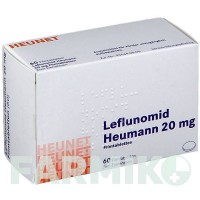 ЛЕФЛУНОМІД (LEFLUNOMID) 20 мг таблетки 60 шт - Лефлуномід HEUNET PHARMA