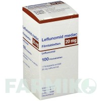 ЛЕФЛУНОМІД (LEFLUNOMID) 20 мг таблетки 100 шт - Лефлуномід MEDAC