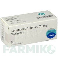 ЛЕФЛУНОМІД (LEFLUNOMID) 20 мг таблетки 100 шт - Лефлуномід TILLOMED