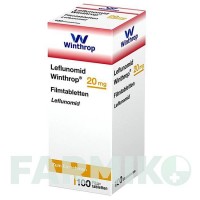 ЛЕФЛУНОМІД (LEFLUNOMID) 20 мг таблетки 100 шт - Лефлуномід ZENTIVA