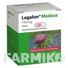 ЛЕГАЛОН (LEGALON) 156 мг капсули 60 шт - Плоди розторопші плямистої MEDA PHARMA