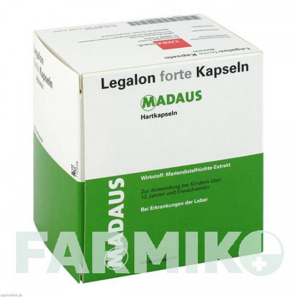 ЛЕГАЛОН (LEGALON) капсулы 100 шт - Плоды расторопши пятнистой EMRA-MED