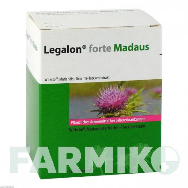 ЛЕГАЛОН (LEGALON) капсулы 180 шт - Плоды расторопши пятнистой MEDA PHARMA