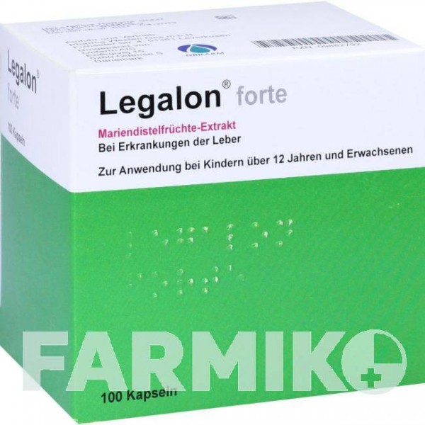 ЛЕГАЛОН (LEGALON) капсули 100 шт - Плоди розторопші плямистої ORIFARM