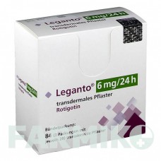 ЛЕГАНТО (LEGANTO) 6 мг/24 ч пластырь 84 шт - Ротиготин UCB PHARMA