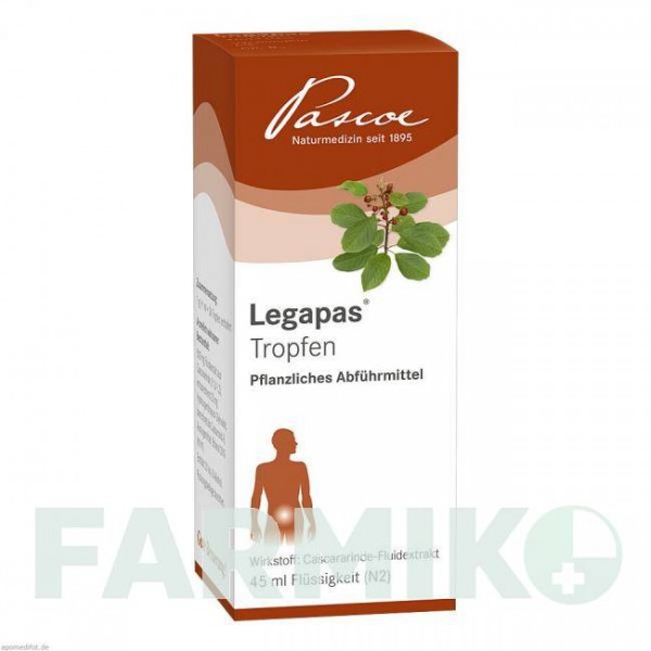 ЛЕГАПАС (LEGAPAS) краплі 45 мл - Каскара PASCOE