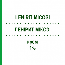 ЛЕНИРИТ МИКОЗИ (LENIRIT MICOSI) 1% крем 30 г - Клотримазол EG