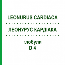 ЛЕОНУРУС КАРДИАКА (LEONURUS CARDIACA) D 4 глобули 10 г - Гомеопатия DHU