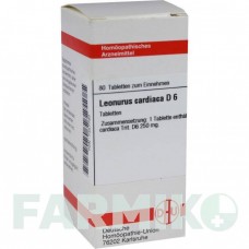ЛЕОНУРУС КАРДИАКА (LEONURUS CARDIACA) D 6 таблетки 80 шт - Гомеопатия DHU