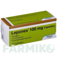 ЛЕПОНЕКС (LEPONEX) 100 мг таблетки 100 шт - Клозапін VIATRIS