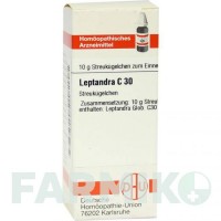 ЛЕПТАНДРА (LEPTANDRA) C 30 глобули 10 г - Гомеопатия DHU