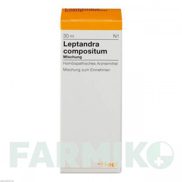 ЛЕПТАНДРА КОМПОЗИТУМ (LEPTANDRA COMPOSITUM) капли 30 мл - Гомеопатия BIOLOGISCHE HEILMITTEL HEEL