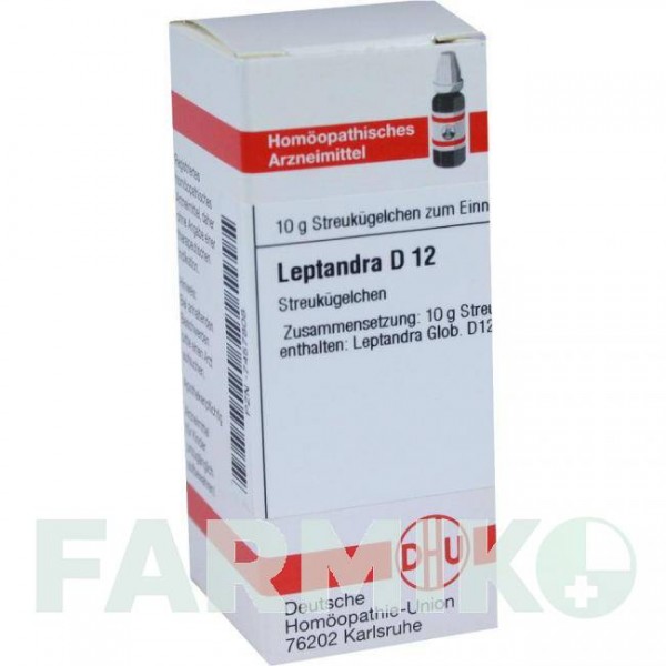 ЛЕПТАНДРА (LEPTANDRA) D 12 глобули 10 г - Гомеопатия DHU