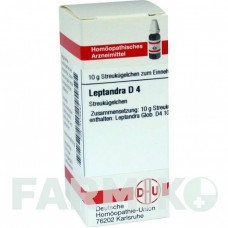 ЛЕПТАНДРА (LEPTANDRA) D 4 глобули 10 г - Гомеопатия DHU