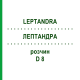 ЛЕПТАНДРА (LEPTANDRA) D 8 раствор 20 мл - Гомеопатия HANOSAN