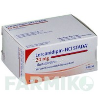 ЛЕРКАНІДИПІН (LERCANIDIPIN) 20 мг таблетки 28 шт - Лерканідипін STADAPHARM