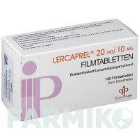 ЛЕРКАПРЕЛ (LERCAPREL) 20 мг/10 мг таблетки 100 шт - Эналаприл, Лерканидипин DOCPHARM