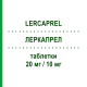 ЛЕРКАПРЕЛ (LERCAPREL) 20 мг/10 мг таблетки 28 шт - Еналаприл, Лерканідипін INNOVA PHARMA