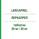 ЛЕРКАПРЕЛ (LERCAPREL) 20 мг/20 мг таблетки 28 шт - Эналаприл, Лерканидипин INNOVA PHARMA