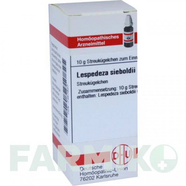 ЛЕСПЕДЕЗА СИБОЛДИ (LESPEDEZA SIEBOLDII) D 4 глобули 10 г - Гомеопатия DHU