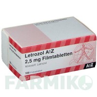ЛЕТРОЗОЛ (LETROZOL) 2,5 мг таблетки 100 шт - Летрозол ABZ PHARMA