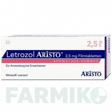 ЛЕТРОЗОЛ (LETROZOL) 2,5 мг таблетки 100 шт - Летрозол ARISTO PHARMA