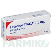 ЛЕТРОЗОЛ (LETROZOL) 2,5 мг таблетки 30 шт - Летрозол STADAPHARM
