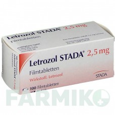 ЛЕТРОЗОЛ (LETROZOL) 2,5 мг таблетки 100 шт - Летрозол STADAPHARM