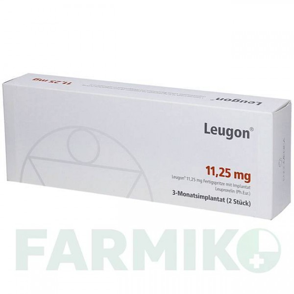 ЛЕЙГОН (LEUGON) 11,25 мг шприци 2 шт - Лейпрорелин ENDOMEDICA