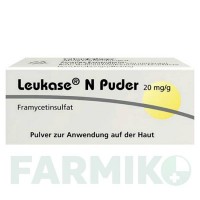 ЛЕЙКАЗА (LEUKASE) пудра 50 г - Фрамицетин DERMAPHARM