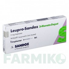 ЛЕЙПРО (LEUPRO) 3 доз имплантат 1 шт - Лейпрорелин BB FARMA