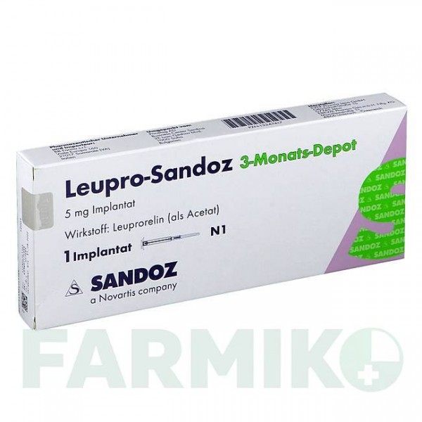 ЛЕЙПРО (LEUPRO) 3 доз имплантат 1 шт - Лейпрорелин BB FARMA