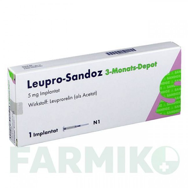 ЛЕЙПРО (LEUPRO) 3 доз імплантат 1 шт - Лейпрорелін HEXAL