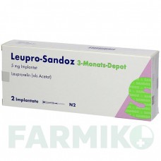 ЛЕЙПРО (LEUPRO) 3 доз імплантат 2 шт - Лейпрорелін HEXAL
