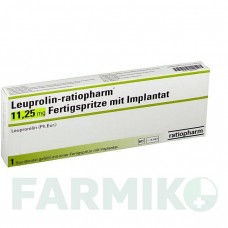 ЛЕЙПРОЛІН (LEUPROLIN) 11,25 мг імплантат 1 шт - Лейпрорелін RATIOPHARM